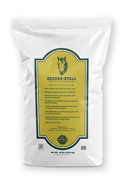 Bedder Stall - Pelleted Corn Cob Horse Bedding single bag